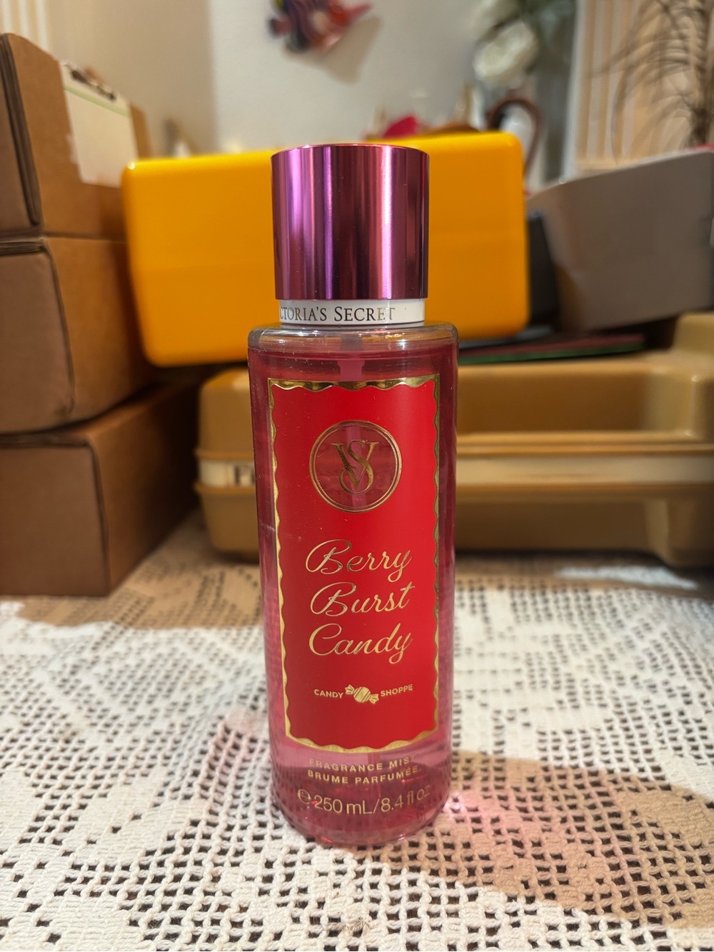 (Inventory 62) Victoria's Secret Berry Burst Candy Fragrance Mist - Pink